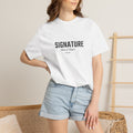 GRAIN AXIS — "SIGNATURE" Heavyweight Minimalist T-Shirt