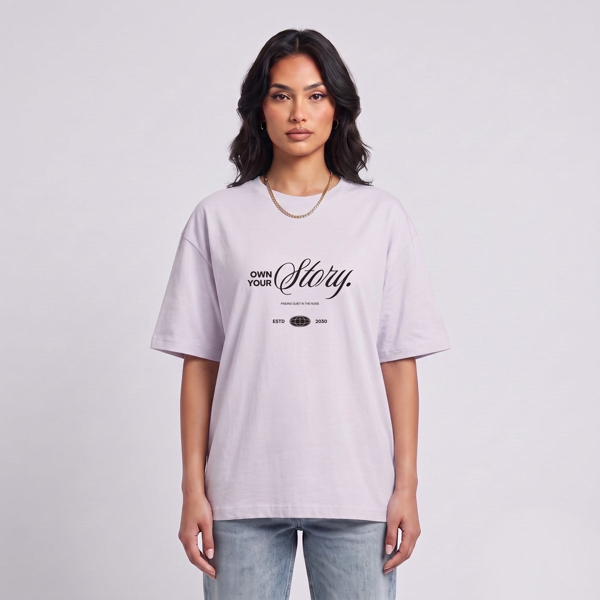 Own Your Story Oversized Heavyweight Tee - Unisex Streetwear