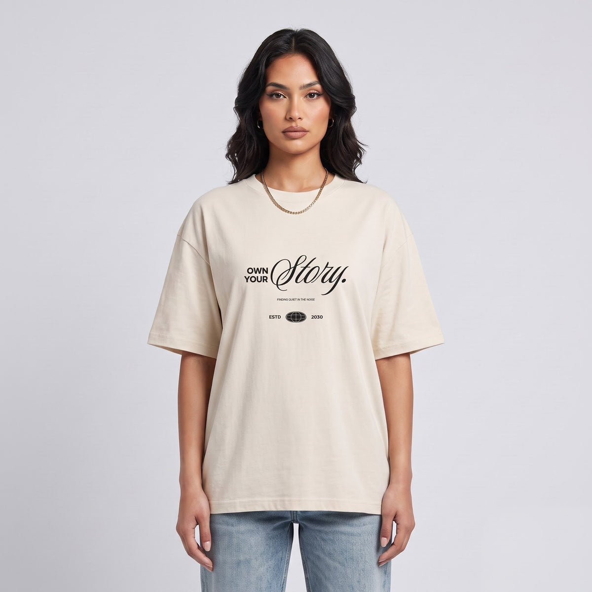 Own Your Story Oversized Heavyweight Tee - Unisex Streetwear